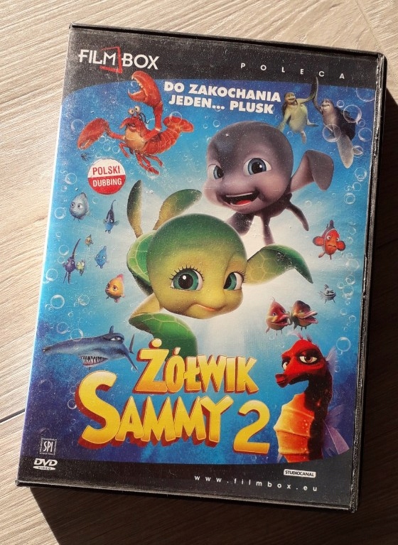 ŻÓŁWIK SAMMY 2 - Bajka DVD szybka wysyłka !!! PL