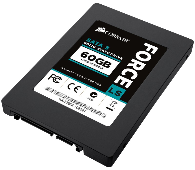 CORSAIR FORCE LS 60 GB DYSK SSD 2,5 SATA 540M MLC