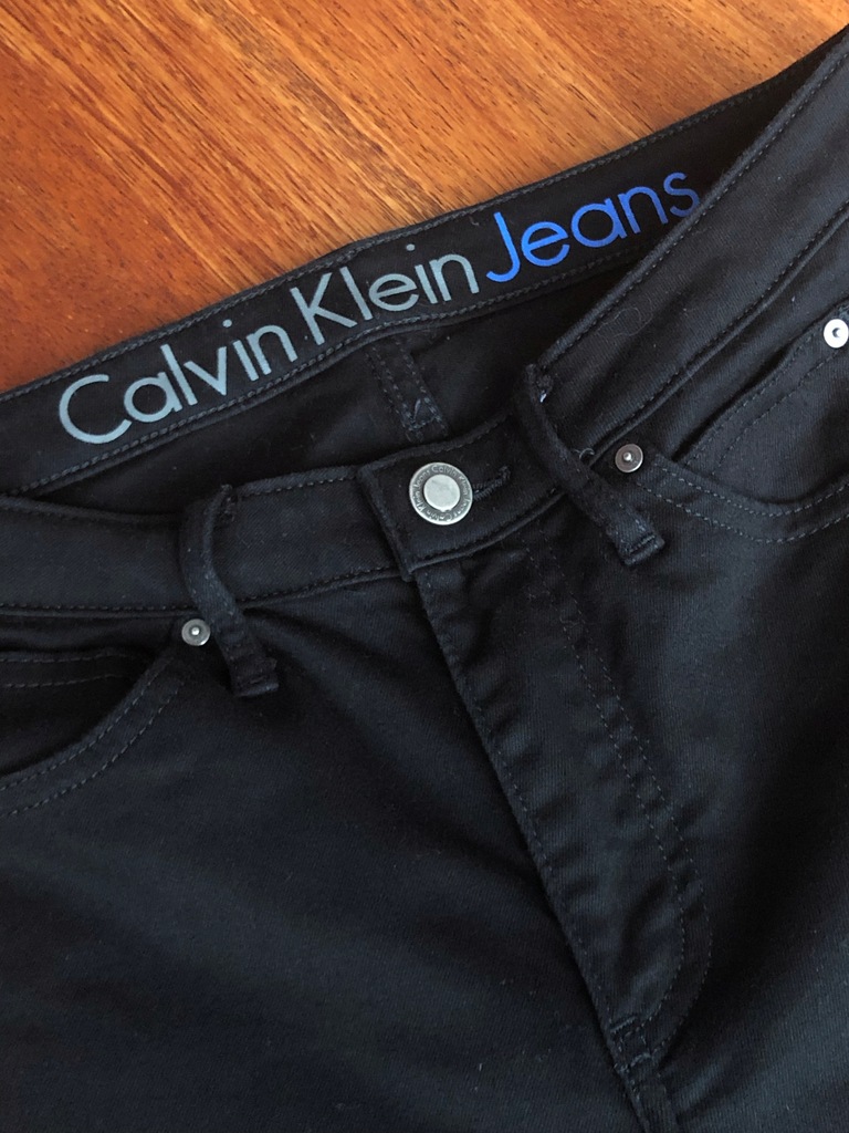 CALVIN KLEIN JEANS SKINNY DŻINSY W28 L30 JAK NOWE