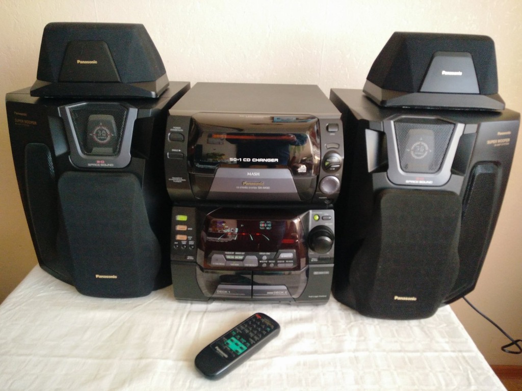 Panasonic stereo wieża SA-AK90 50 szt.CD