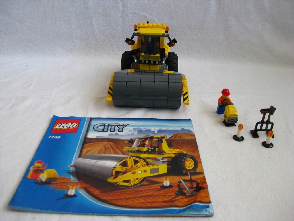 Lego City 7746 Walec Drogowy Instrukcja 1