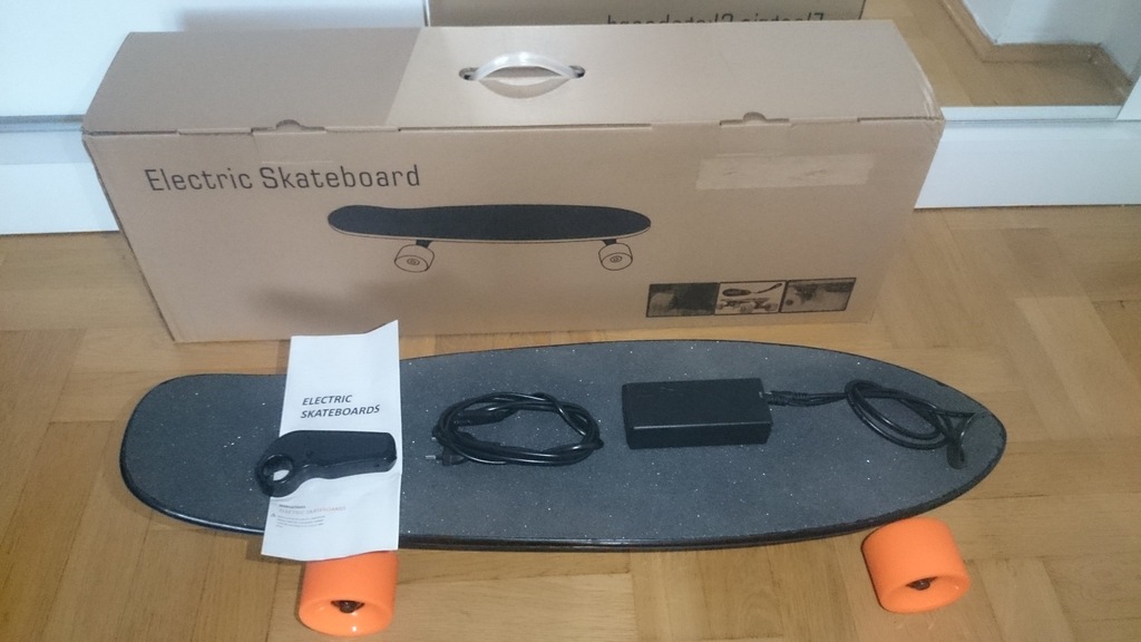 Deskorolka Elektryczna Skateboard Fiszka 400W