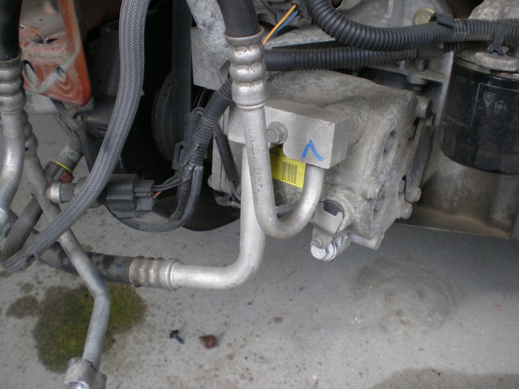 PRZEWODY KLIMATYZACJI FORD FIESTA MK6 1.4