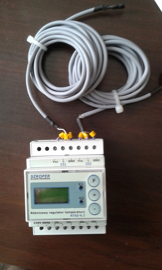 STEROWNIK SOLARNY kolektorów Regulator różnicowy