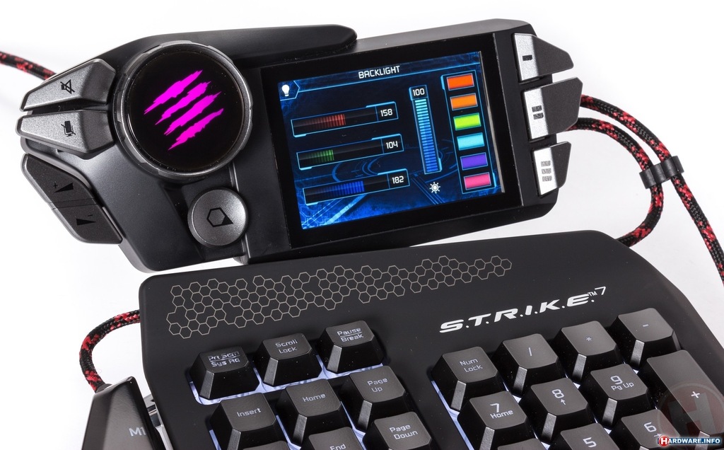 MAD CATZ STRIKE 7   gratis mysz RAT5   podkładka - 7171569640 ...