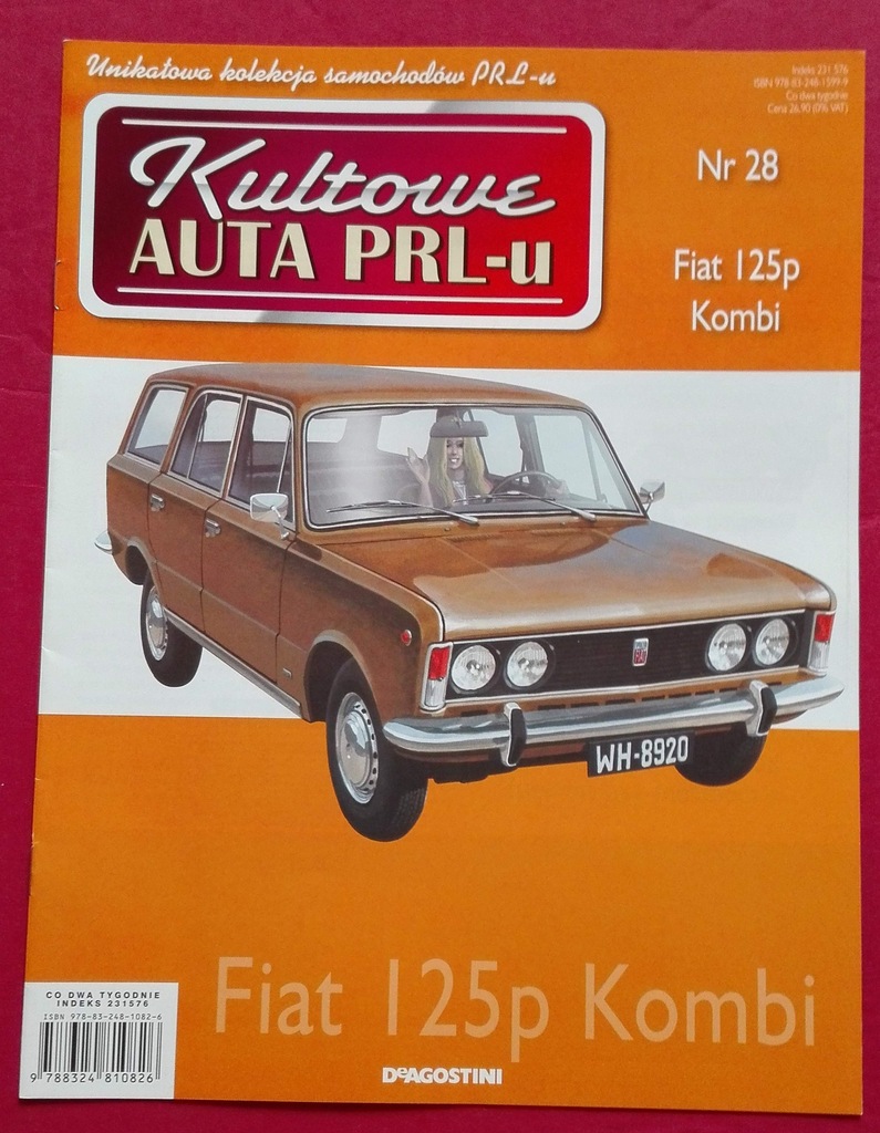Nr 28 Fiat 125p Kombi Kultowe Auta PRL-u