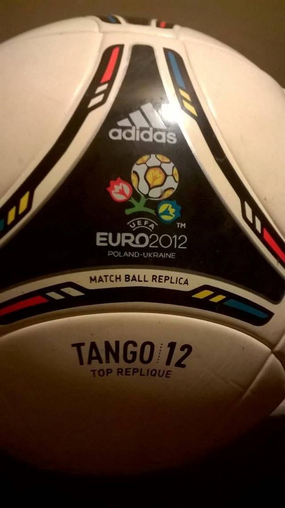 piłka adidas euro 2012 Poland Ukraine replika