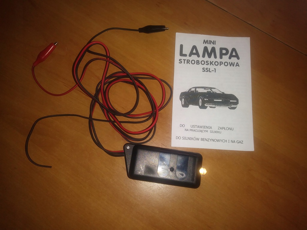 Lampa stroboskopowa ustawienia kąta zapłonu