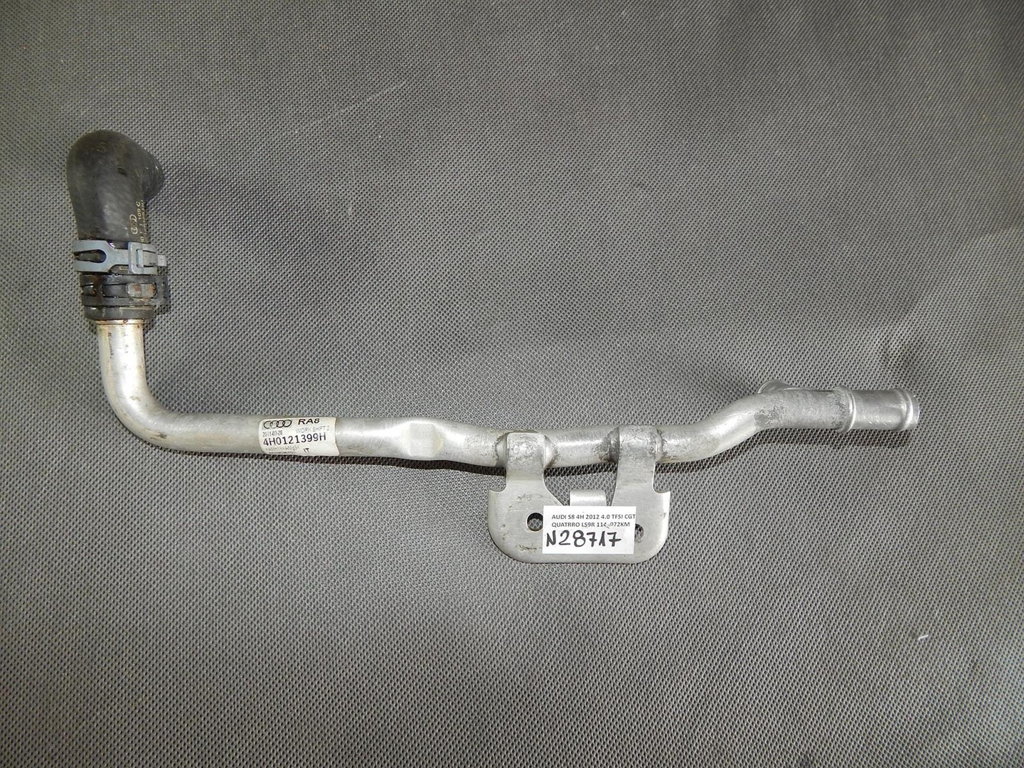 AUDI S8 A8 D4 WATER PIPE 4H0121399H