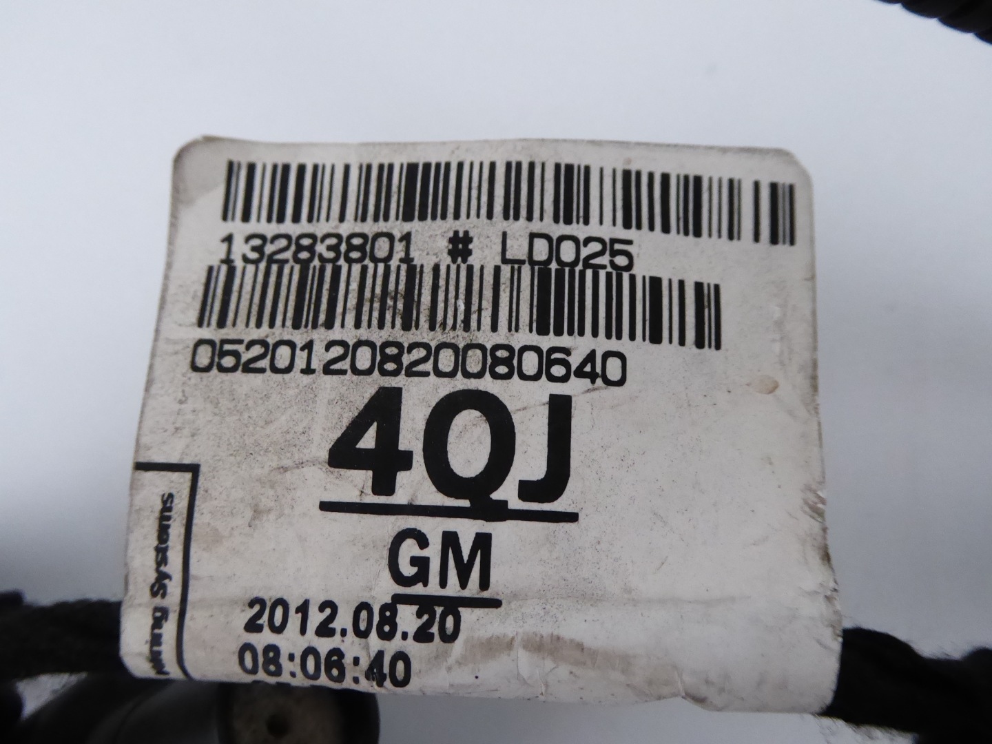 cablaggio VENTOLA OPEL ASTRA J 2.0 CDTI AUTOMAT