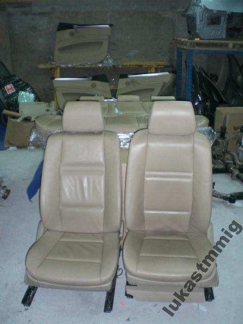 seats upholstery SKORZANA BMW X5 E70 2007 zVAT