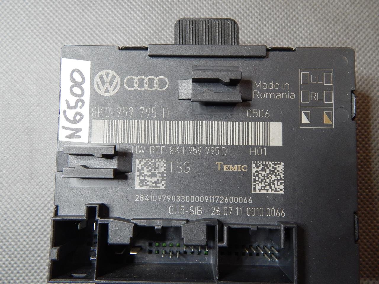 AUDI A4 S4 8K module control unit door 8K0959795D
