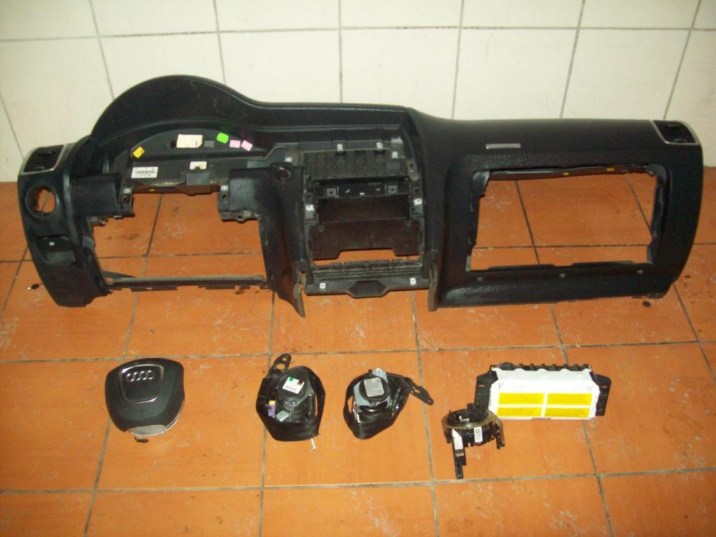 CONSOLE KIT AIRBAG COMPLET TABLEAU DE BORD AIRBAG AIR BAG AUDI Q7