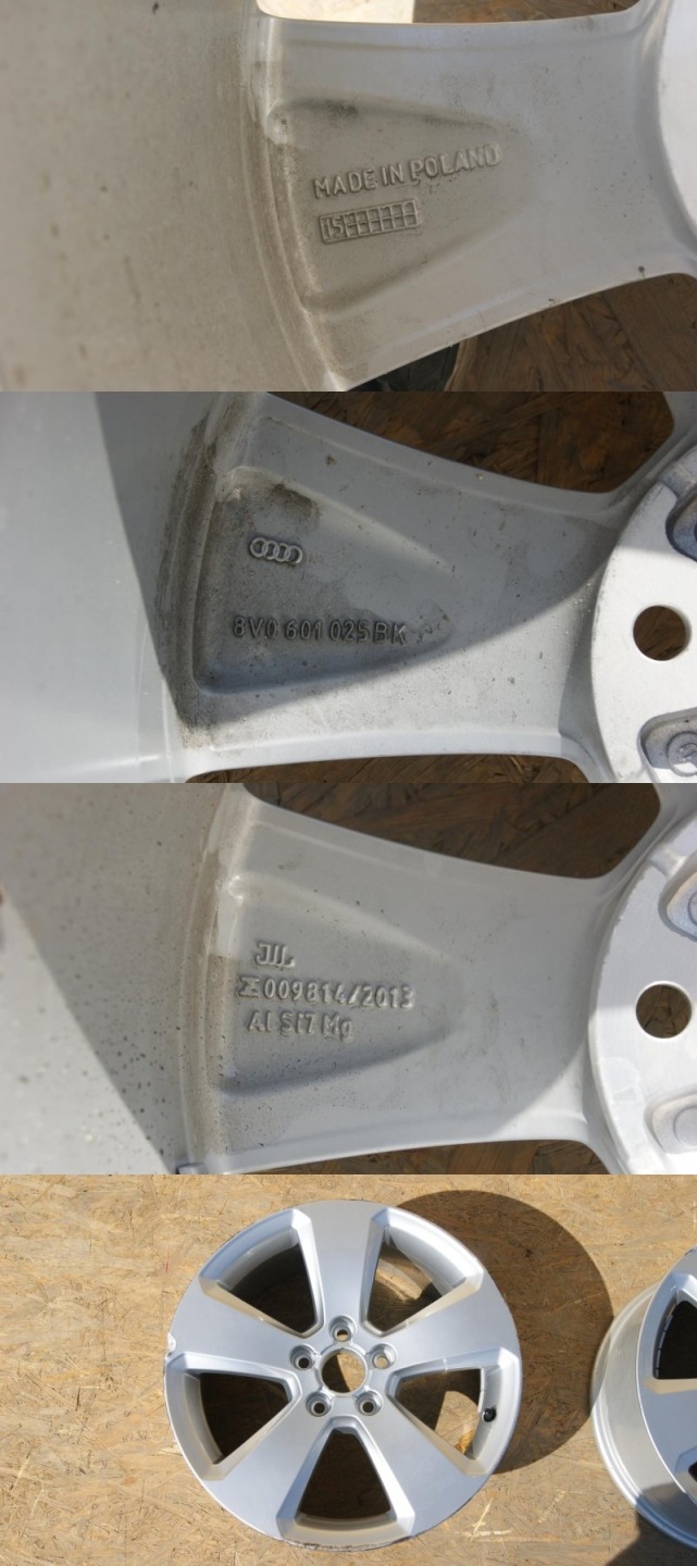 AUDI A3 8V disk 7,5J x 17 H2 ET51