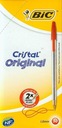 Guľôčkové pero &quot;Cristal Original&quot;, červená, 0,32 mm, s viečkom, BIC 8373619 Hmotnosť (s balením) 0.29 kg