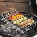 Špendlíky na špízy z nerezovej ocele s rámom ROESLE BBQ 6 ks K3 Dĺžka (cm) 46 cm