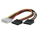 Переходник кабеля питания MOLEX - 2x SATA для диска