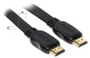 KÁBEL HDMI-7.0-FL 7m PLOCHÁ ABCV Porty HDMI - HDMI