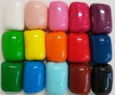 пластичная глазурь - сахарная паста 100 г - 17 цветов