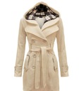 Kabát trenčkot jesenný klasický 8 farieb XL 42 Dominujúci materiál bavlna