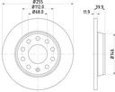 PADS DISCS TEXTAR REAR AUDI A4 SEAT EXEO 255MM photo 3 - milautoparts-fr.ukrlive.com