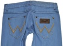 WRANGLER nohavice LOW straight blu CHARLIE W28 L34 Dĺžka nohavice od rozkroku 85.5 cm