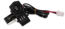 Гнездо прикуривателя MOTOR 12V + 2x USB + вольтметр