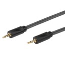 Kabel AUX Jack 3,5mm - Jack 3,5mm 3m 24K Gold 100% OFC Hi-End VIVANCO W-WA