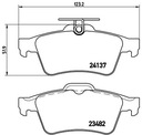 DISCS PADS BREMBO REAR - FORD C-MAX 265MM photo 3 - milautoparts-fr.ukrlive.com