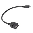 Адаптер MICRO USB B USB A gn. OTG на ходу CRF