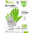 STALCO Polyesterové rukavice S-latex foam 7 Model LATEX FOAM G