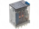 Przekaźnik miniaturowy 2P 10A 24V DC przycisk testujący 55.32.9.024.0040