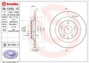 Kotúče a bloky BREMBO Zadná časť Mazda CX-5 Strana krytu zadná