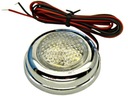 Светодиодный габаритный фонарь Круглый Хром OUTLINE 12V 24V RS