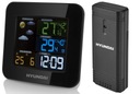 Meteorologická stanica Hyundai WS8446 Funkcie budík meranie vnútornej teploty meranie vonkajšej teploty meranie vlhkosti predpoveď počasia hodiny