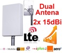 ANTENA DUAL LTE +30dB pre modem E3272 E3276 E5180 Kód výrobcu MAT-DUAL16, 4G DYDA trade