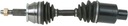 HALF-AXLE FRONT LEFT RIGHT DODGE DAKOTA DURANGO 00-01 photo 1 - milautoparts-fr.ukrlive.com