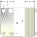 Výmenník tepla 50-doskový 110 kW 5/4' NORDIC Tec Druh iný