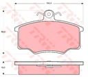 HAM P PASSAT AUDI 80 100 VOLVO 340 360 TRW