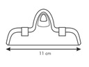 Klipsa na vrecká PRESTO 11 cm, 2 ks Druh na suché produkty