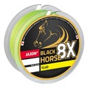 PLECIONKA JAXON BLACK HORSE FLUO x8 0,18/200m