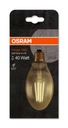 LED žiarovka Filament 4,5W 40W Osram VINTAGE 1906 Druh vlákna E27