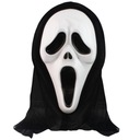 MASKA KRIK NA HALLOWEEN PREVLEK OBLEČENIE STRACH HOROR SCREAM HALLOWEEN Materiál plast