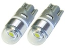 T10 W5W LED CREE uhp WARM WHITE 12V 24V набор из 2 шт.