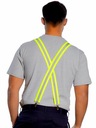 Светоотражающие предупреждающие подтяжки для рабочих брюк