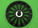 WHEEL COVERS MERIDIAN 16'' ALFA ROMEO GIULIETTA BLACK photo 2 - milautoparts-fr.ukrlive.com