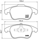 DISCS MIKODA 0561 PADS PEUGEOT 208 FRONT 302MM photo 3 - milautoparts-fr.ukrlive.com