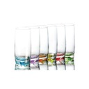 Szklanki szklanka do napojów drinków 350 ml kolorowe Glasmark komplet 6 szt Typ produktu wielorazowy