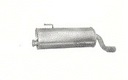 Глушитель концевой Peugeot 206 объём 1,1-1,4 00-11