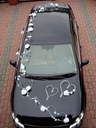 Лепестки для свадебного украшения автомобиля